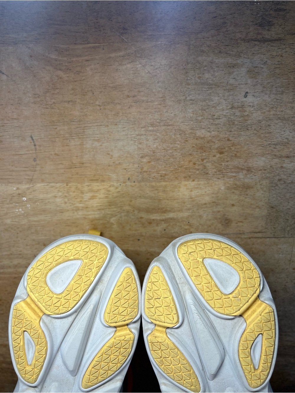 Hoka One One Bondi 8 REFLECTIVE Womens Sz 8.5 Running Shoes Sneakers White Blue - Picture 10 of 13